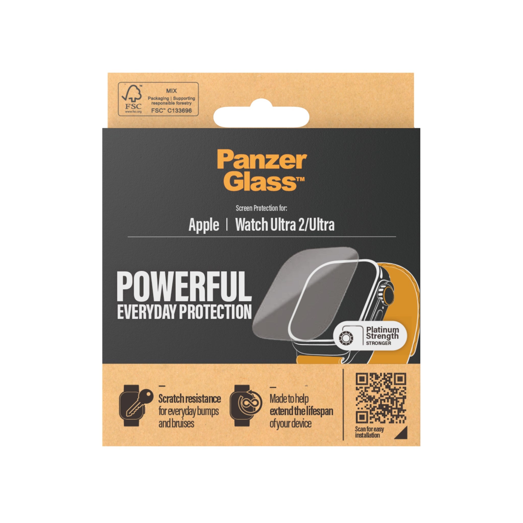 PanzerGlass® Displayschutz Apple Watch Ultra 2 | Ultra | 49 mm